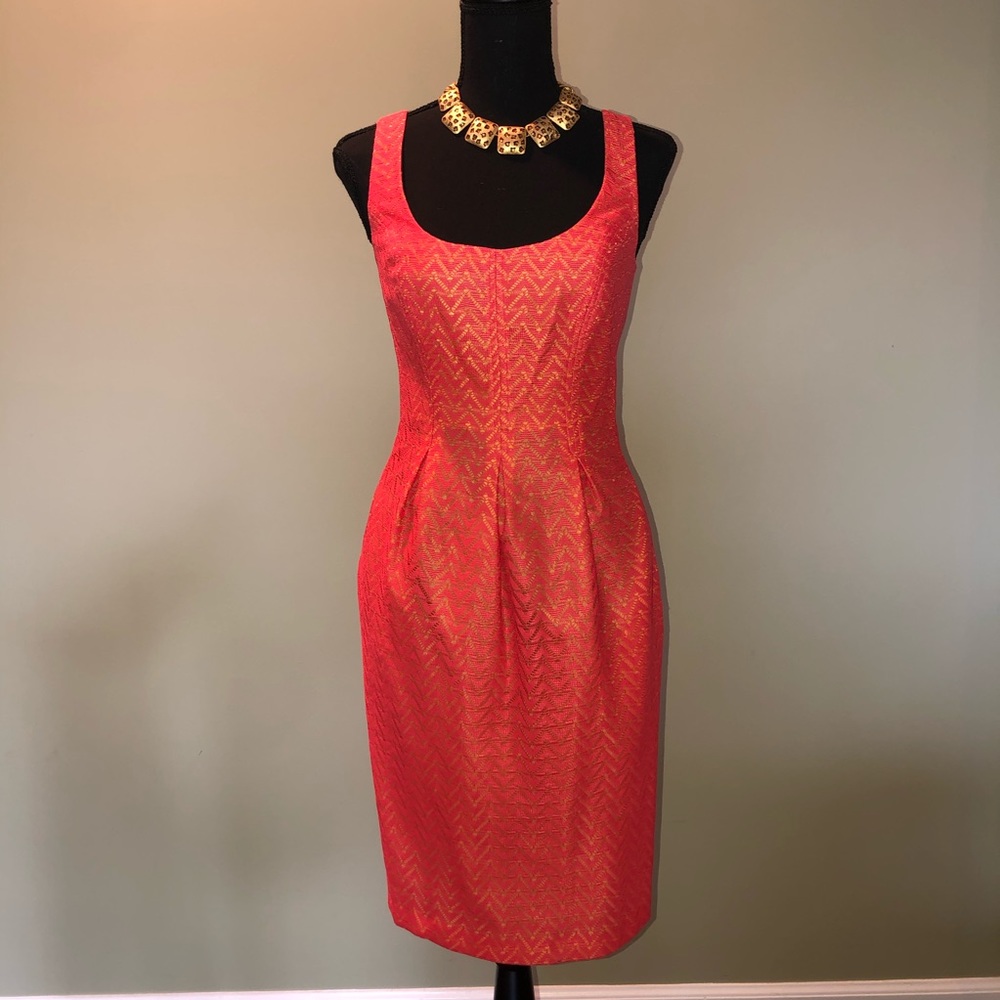 Nine West Coral Dress Size 8